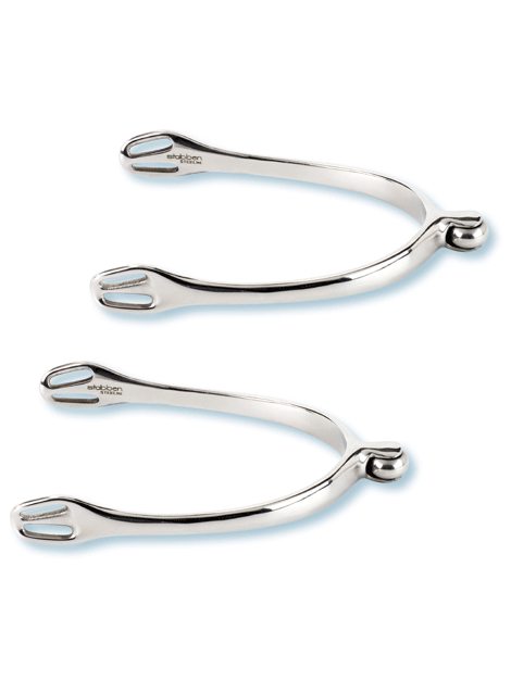 Stubben Dynamic Soft Touch 15mm Horse Riding Spurs - English Style Equestrian Spurs for Dressage & Jumping - Perfect for Training & Competition Riding