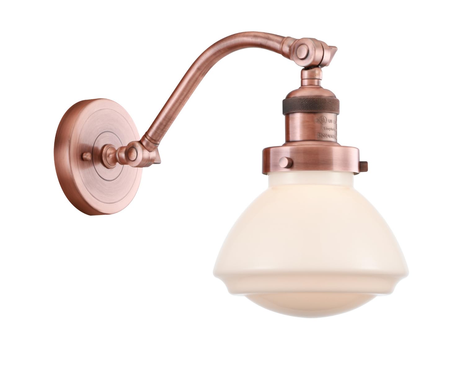 515-1W-AC-G321-LED Vintage Edison Bulb 1 Light Cord Set in Antique Copper - Perfect for Industrial Pendant Lighting, Cafe Decor & Home Accent Lighting