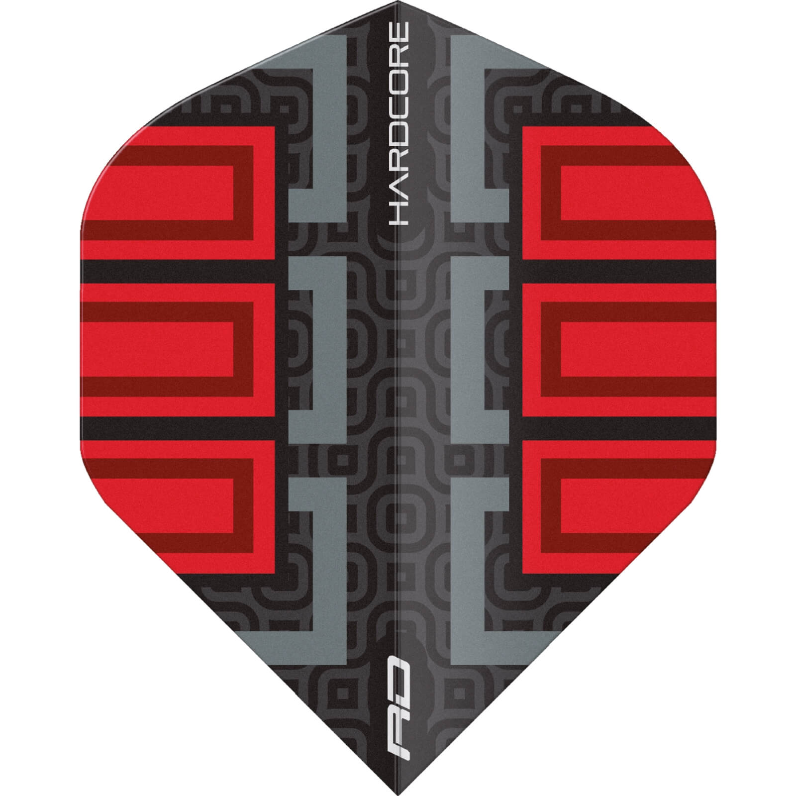 Red Dragon Hardcore Radical Blocks Big Wing Dart Flights - High Performance Darts Accessories for Professional & Casual Players | Perfect for Bars, Tournaments & Home Practice