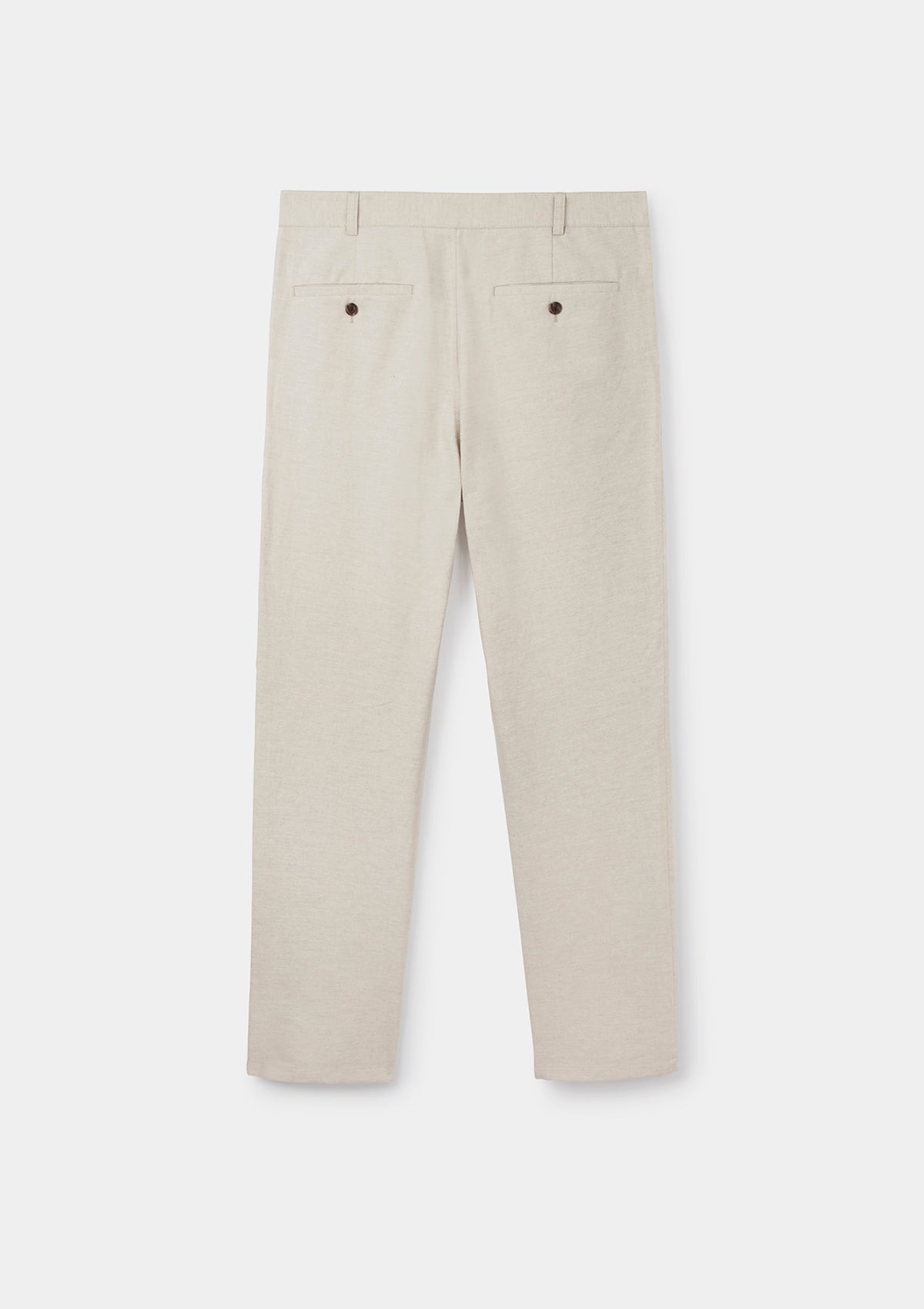 Premium Ecru Cotton Linen Pants for Women - Comfortable & Breathable Summer Trousers - Perfect for Casual Wear, Beach Vacations & Boho Style Outfits
