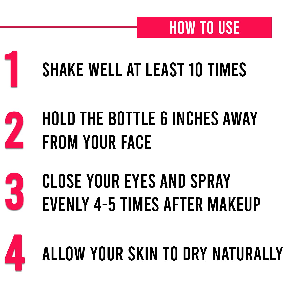 Spawake Makeup Fixer Spray with Vitamin B6 | Long-Lasting Makeup Setting Mist | 50ml | Perfect for Bridal, Photography & Daily Wear
