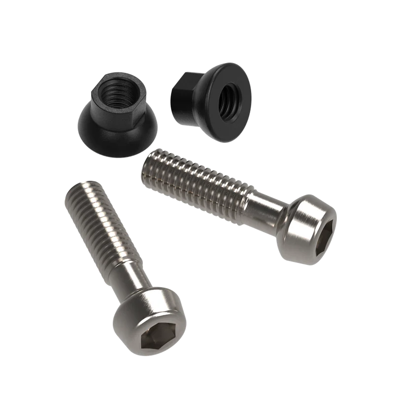 OneUp Dropper V3 Titanium Bolt Kit - Premium Mountain Bike Seatpost Accessory for Trail & Enduro Riding