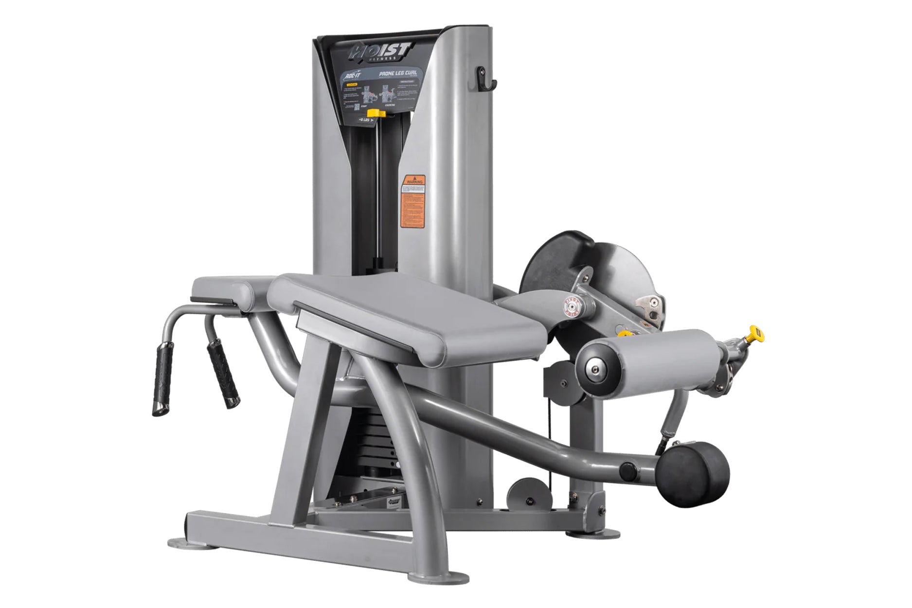 Hoist ROC IT Prone Leg Curl Machine (RS 2408) - Professional Gym Equipment for Hamstring Workouts - Perfect for Home & Commercial Fitness Centers