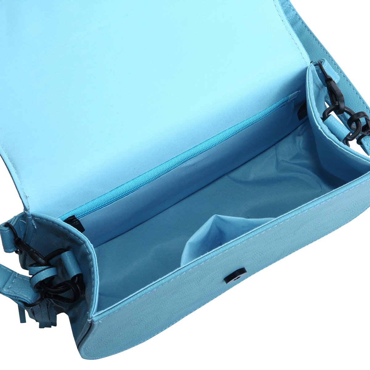 Premium Textured PU Leather Flap Saddle Crossbody Shoulder Bag for Women - Stylish & Durable Handbag for Work, Travel & Everyday Use