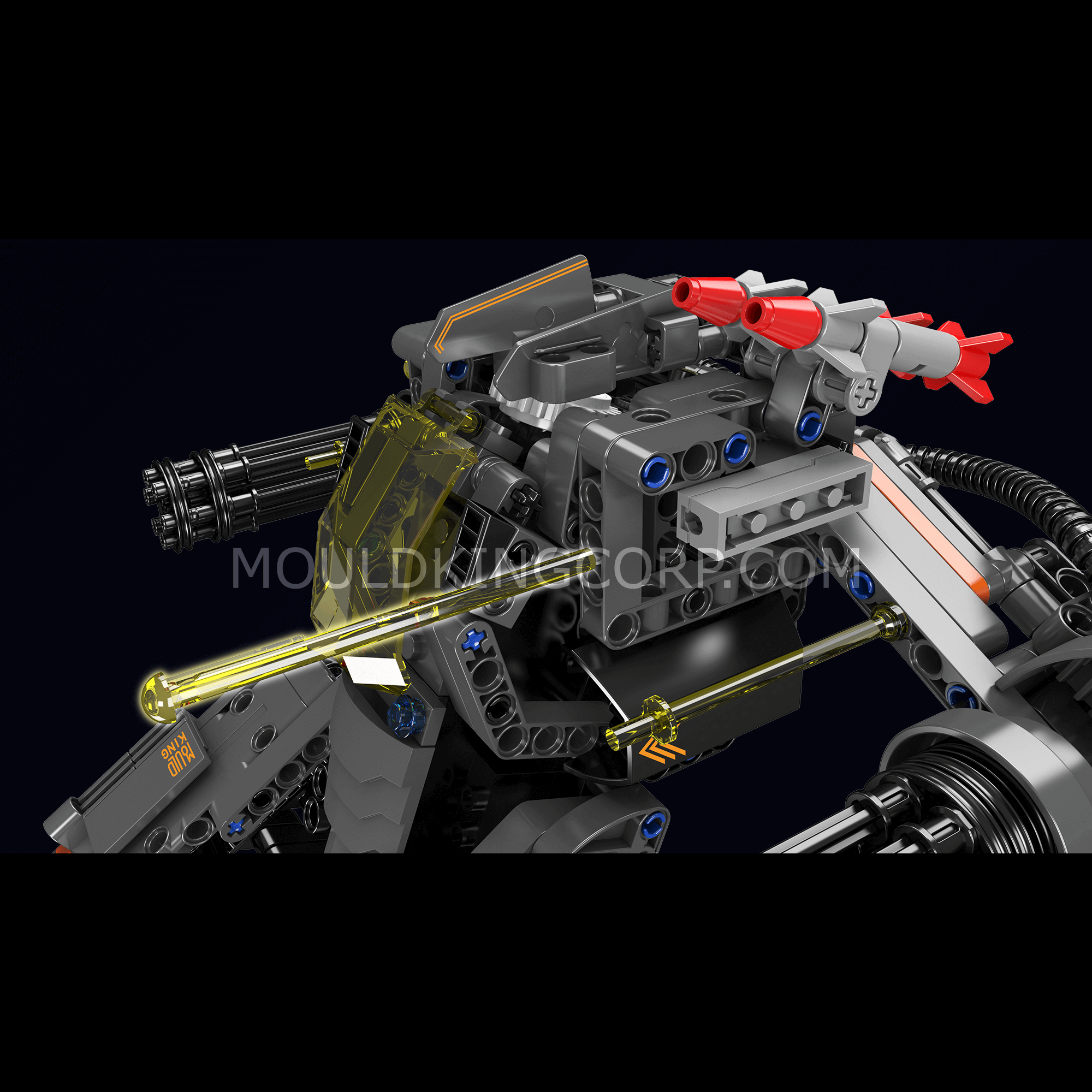 Mould King 15083 3-in-1 Military Robots STEM Building Blocks Set - 588 Pieces Educational Toy for Kids | Perfect for STEM Learning, Creative Play & Robot Enthusiasts | Birthday Gift & Classroom Activity