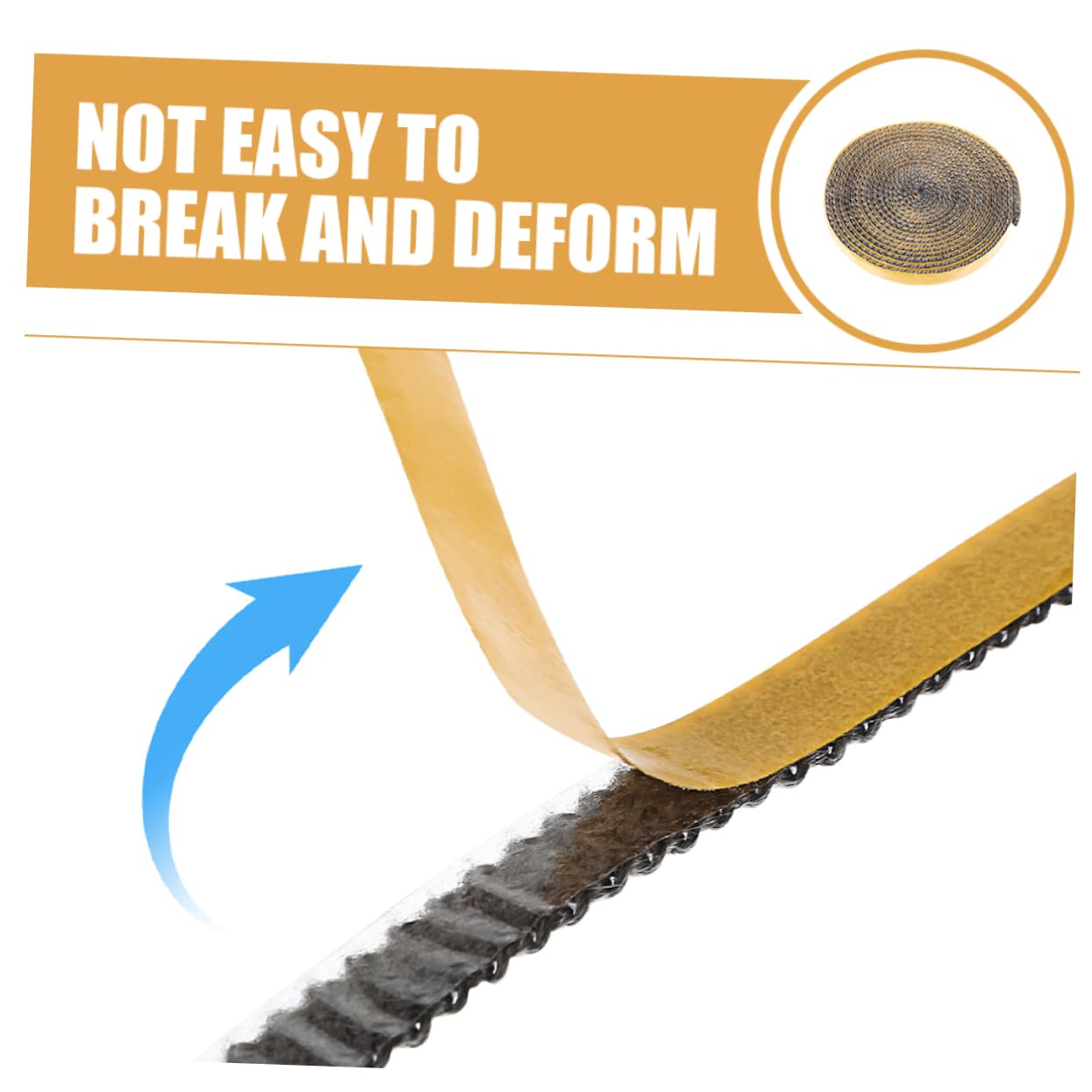 POPETPOP 4 Rolls Self-Adhesive Fiberglass Stove Gasket Tape - High Heat Resistant Door Seal for Wood Stove, Fireplace & Glass Window Repair - Perfect for Fire Rope Replacement & DIY Stove Maintenance