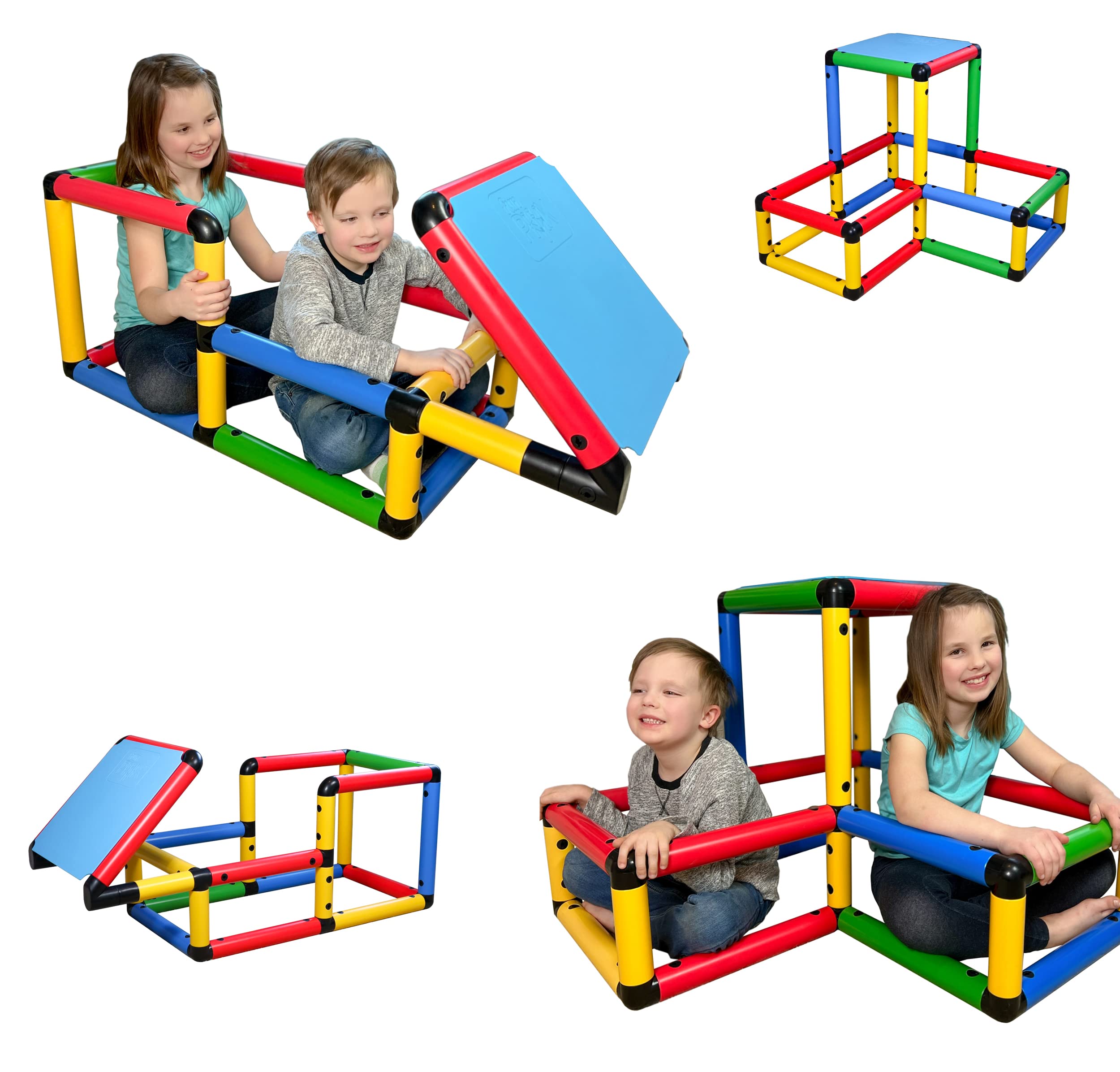 Funphix Tiny Tots 167-Piece Toddler Building Blocks Set - STEM Educational Construction Toy for Kids Ages 1-3 | Perfect for Early Learning, Creative Play & Birthday Gifts
