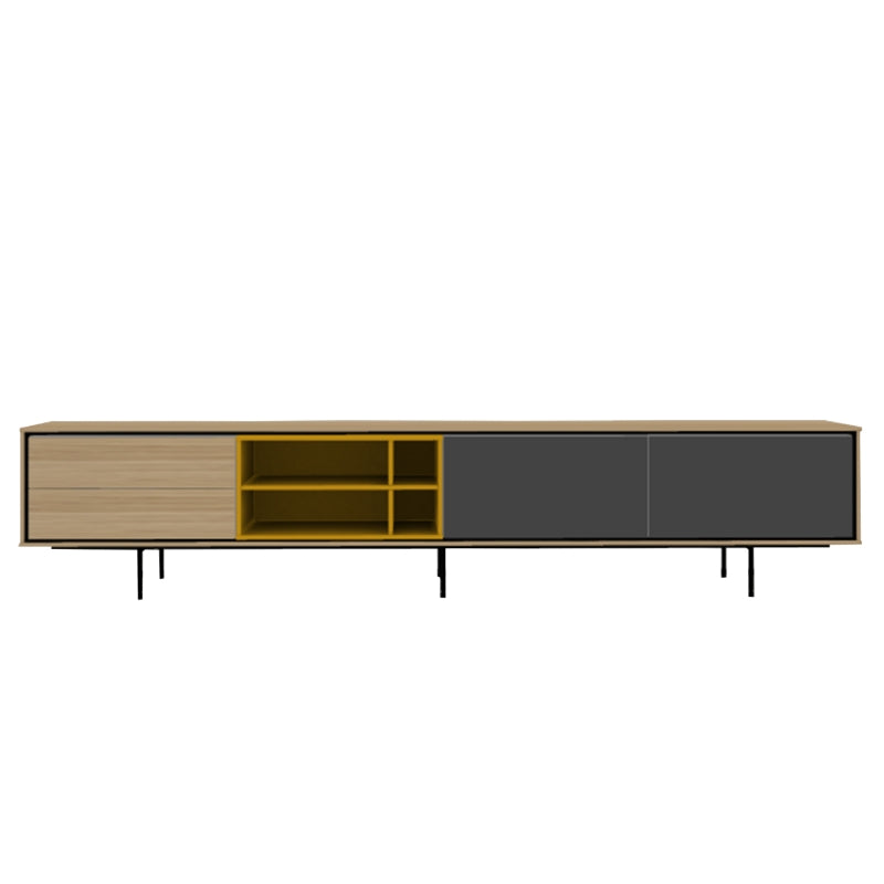 Aura A3 Sideboard - Modern Wood Buffet Cabinet with Storage for Dining Room, Living Room & Entryway | Stylish & Functional Home Decor Furniture