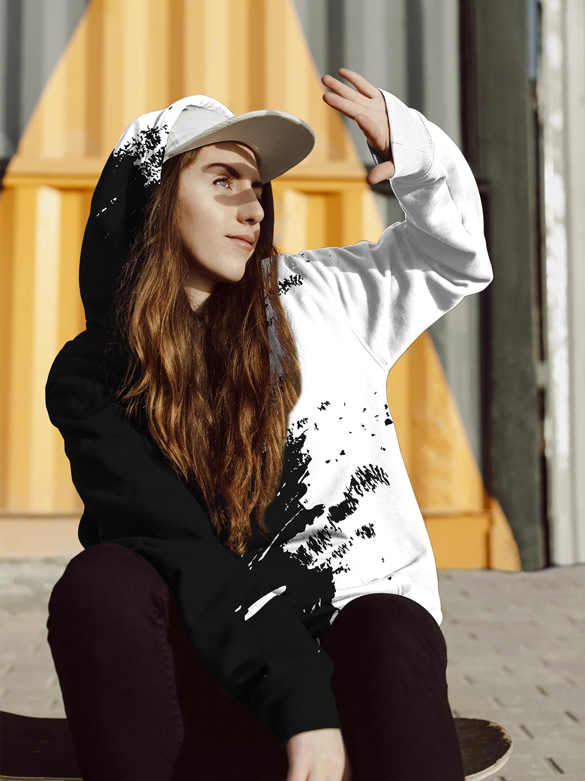 3D Print Pullover Hoodies for Men & Women - Casual Graphic Sweatshirt for Teens