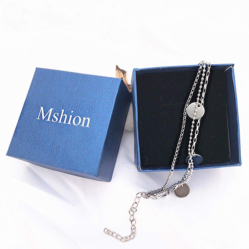 Elegant Stainless Steel Charm Bracelet for Women - Adjustable Link Jewelry with Pendant, Perfect for Gifts, Parties, and Everyday Wear
