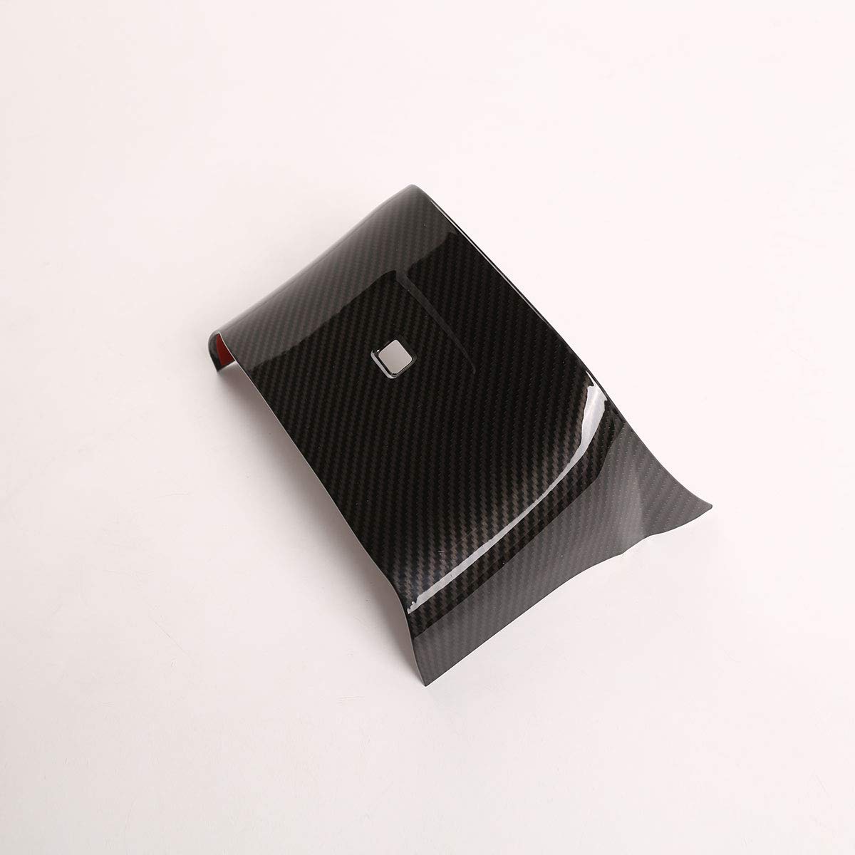 ABS Carbon Fiber Rear Air Vent Kick Panel Cover Trim for 2017-2020 Alfa Romeo Giulia - Durable Auto Interior Accessories for Enhanced Style & Protection (Perfect for Car Enthusiasts & Custom Builds)