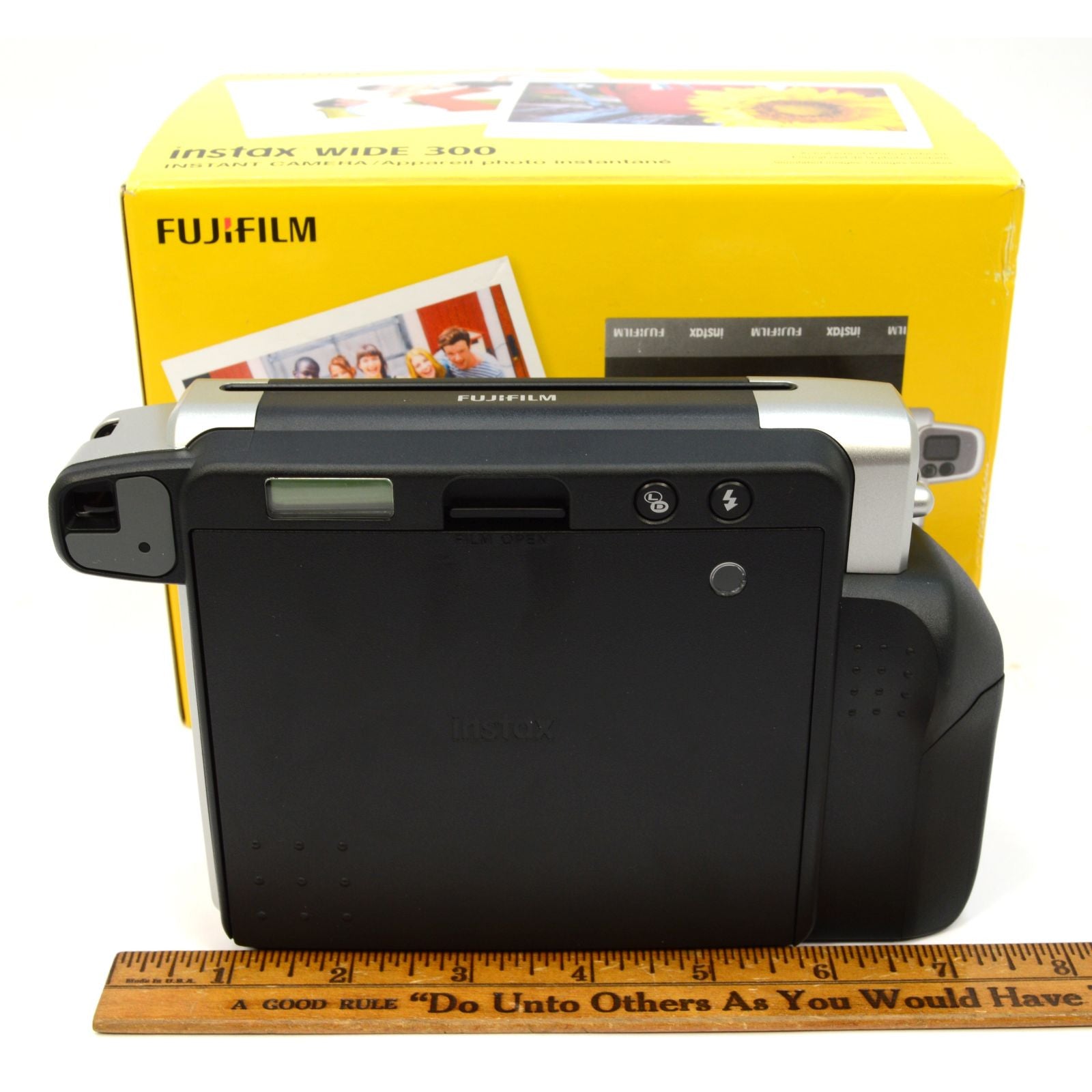 FUJIFILM INSTAX WIDE 300 Instant Film Camera - Brand New in Box (No Film Included) - Perfect for Weddings, Parties & Instant Photography Enthusiasts