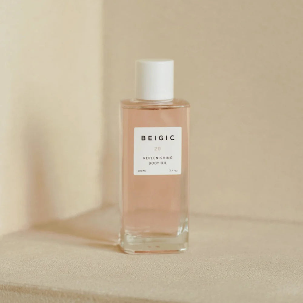 BEIGIC Hydrating & Nourishing Body Oil for Dry Skin - 100ml Moisturizing Treatment for Smooth & Glowing Skin - Perfect for Daily Use, Massage & Post-Shower Care