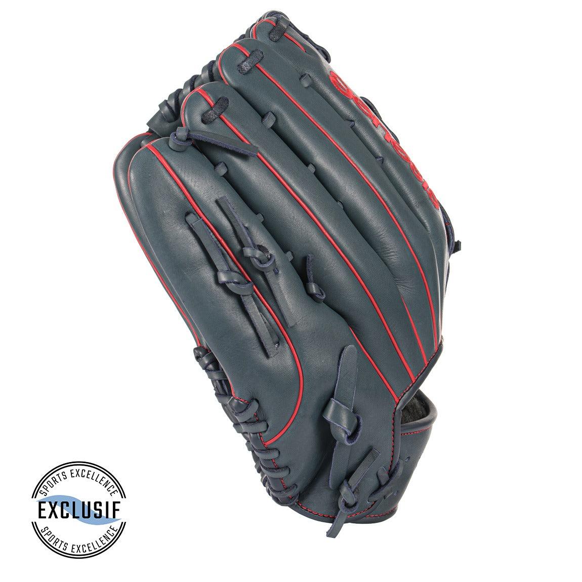 2023 Genesis 13 Slow Pitch Baseball Glove - Premium Leather Mitt for Adult Players - Perfect for Training, Games & Recreational Play