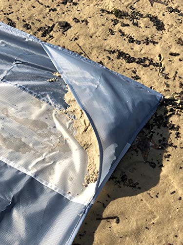 Portable Beach Umbrella with Sand Anchor & Carry Bag - Heavy Duty Hook for Windproof Stability - Perfect for Beach, Pool, Picnics & Outdoor Adventures