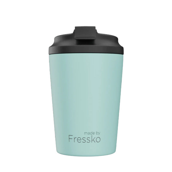 Fressko Reusable Ceramic Coffee Cup - Eco-Friendly Travel Mug for Hot & Cold Drinks | Perfect for Office, Camping & Outdoor Adventures