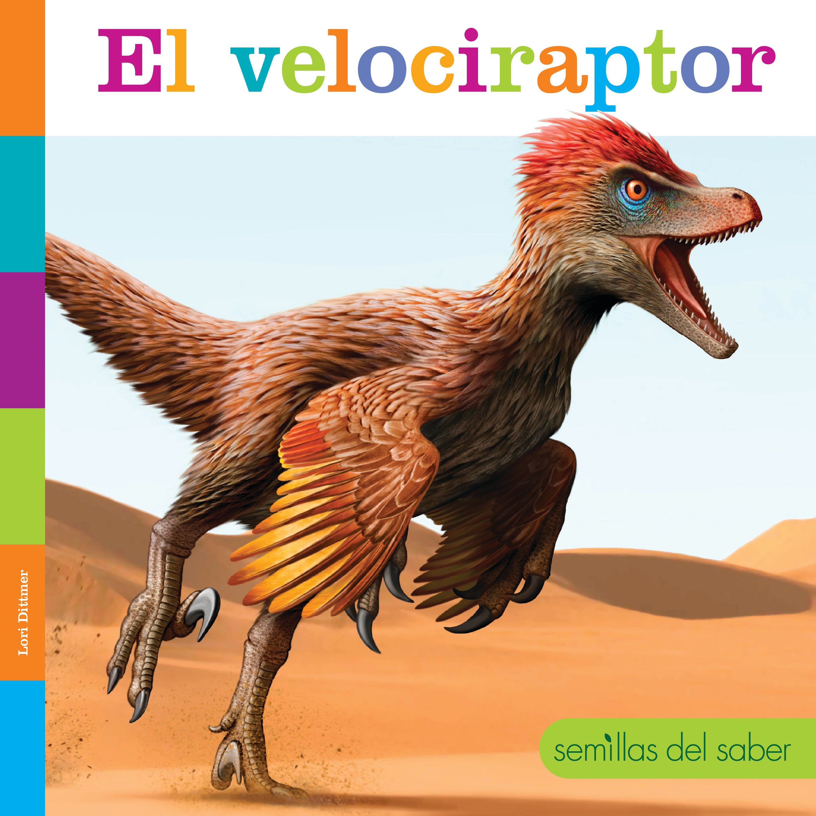 Velociraptor Book 9781640267350 - Dinosaur Encyclopedia for Kids, Educational Science Reading for Home & School