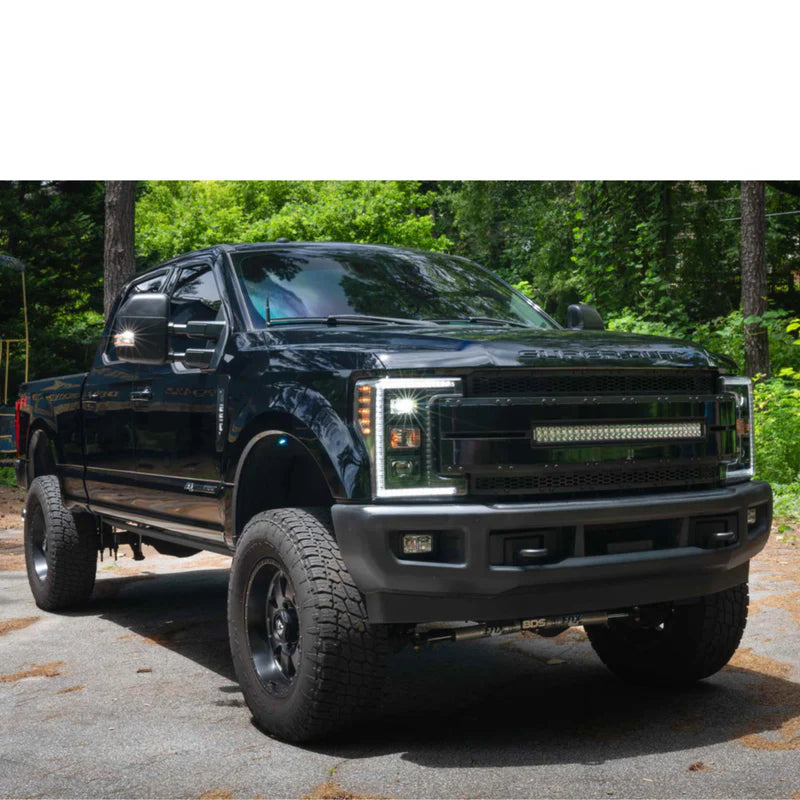 Morimoto XB Hybrid LED Headlights for 2017-2019 Ford Super Duty Trucks - Multicolor Flow Series | Upgrade Your Night Driving & Off-Road Adventures