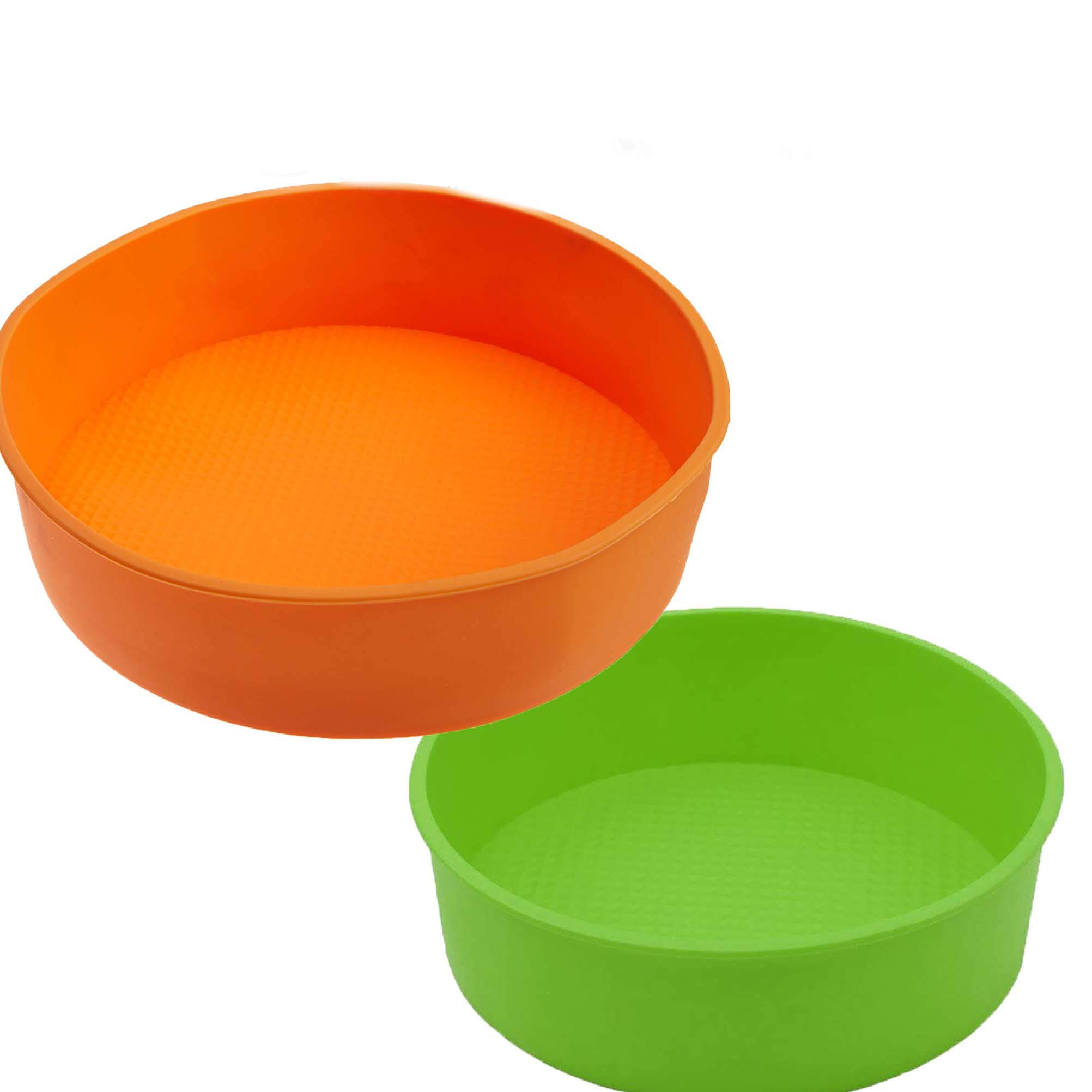 Premium Silicone Cake Mold Set - 6, 8, 9 & 10 Inch Round Baking Pans for Cakes, Pies & Desserts | Non-Stick, Oven Safe Bakeware for Home Bakers & Professional Chefs | Perfect for Birthday Cakes, Wedding Desserts & Holiday Baking
