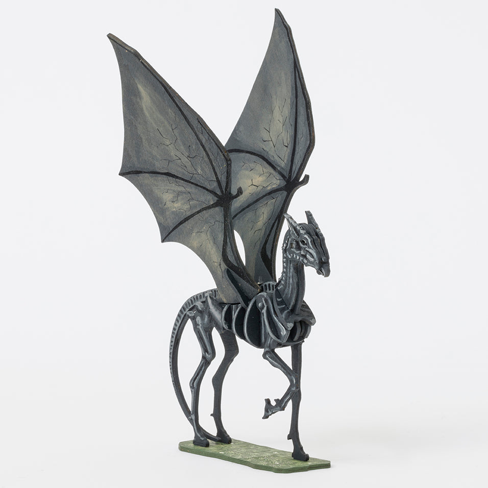 IncrediBuilds Harry Potter Thestral 3D Wood Model Kit with Book - DIY Wooden Puzzle for Kids & Adults, Perfect for Home Decor, Harry Potter Gifts & Craft Projects