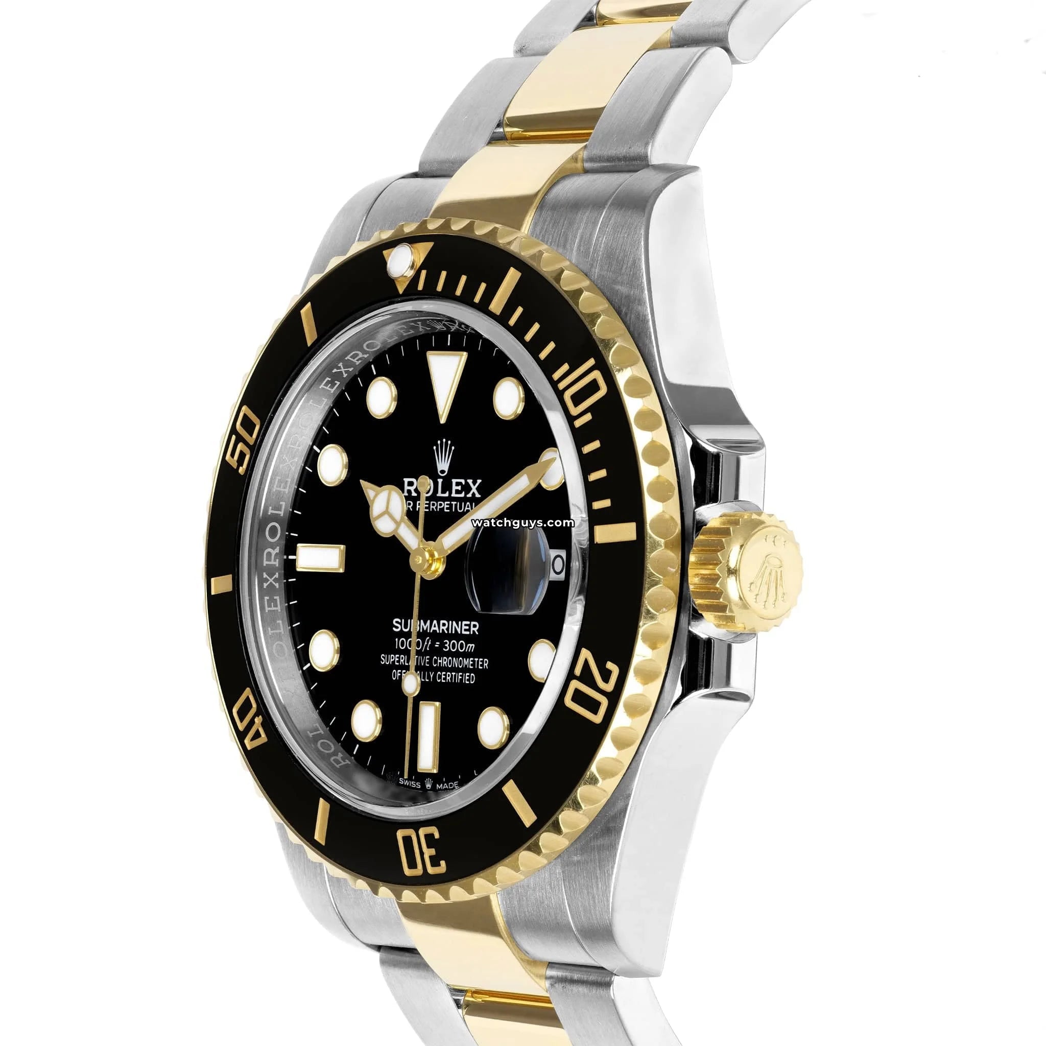 Rolex Submariner 126613LN Men's Luxury Watch - Black Dial, Two-Tone Stainless Steel & Gold, Waterproof Diver's Watch - Perfect for Business, Diving & Special Occasions