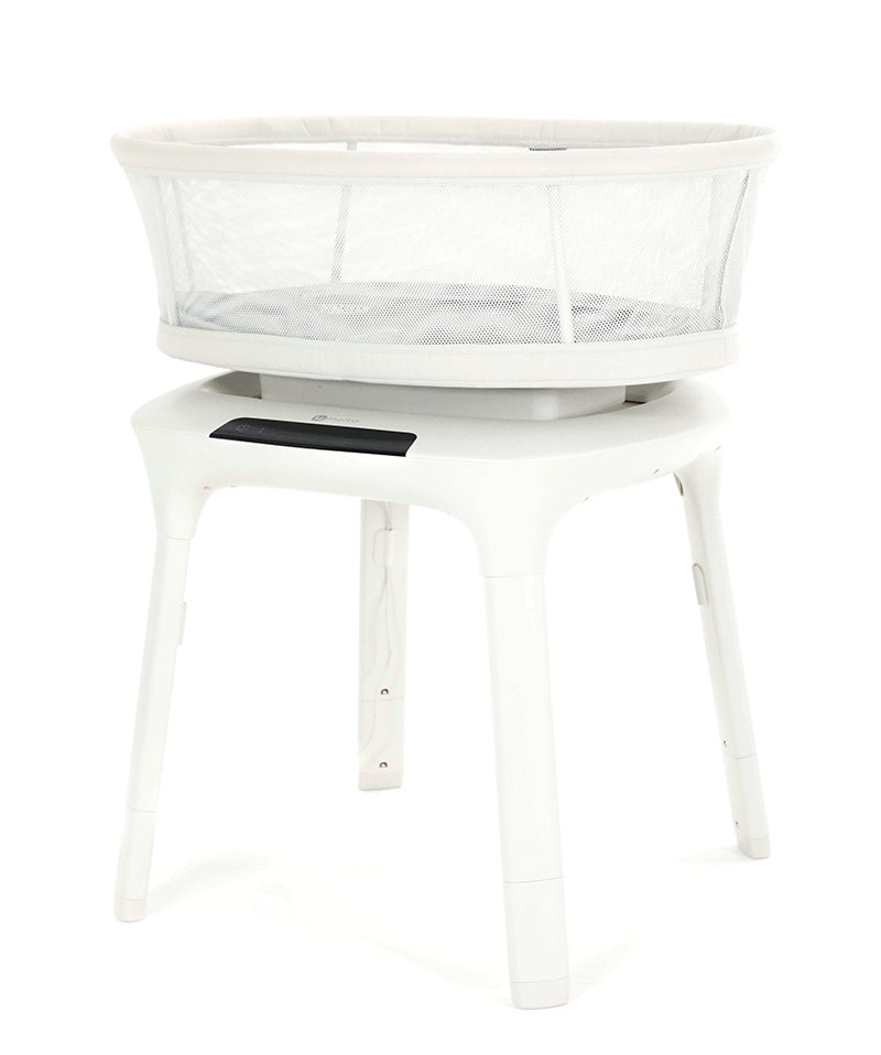 4moms mamaRoo Baby Bassinet - Automatic Rocking Sleeper with 5 Motions & White Noise for Newborns & Infants - Perfect for Nursery, Bedroom & Travel Use