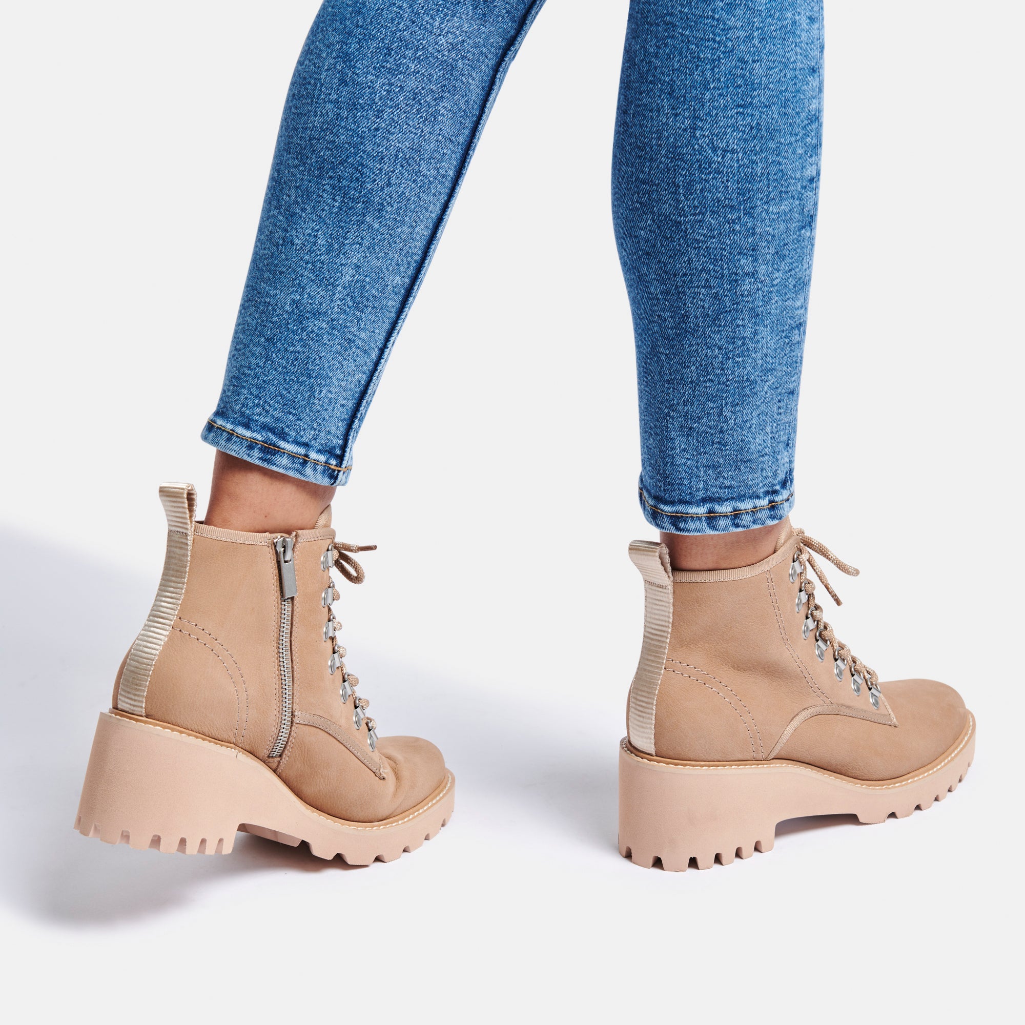 HUEY HIKER BOOTS - Waterproof Mushroom Nubuck Leather Hiking Boots for Men & Women - Perfect for Outdoor Adventures, Camping, and Mountain Trekking