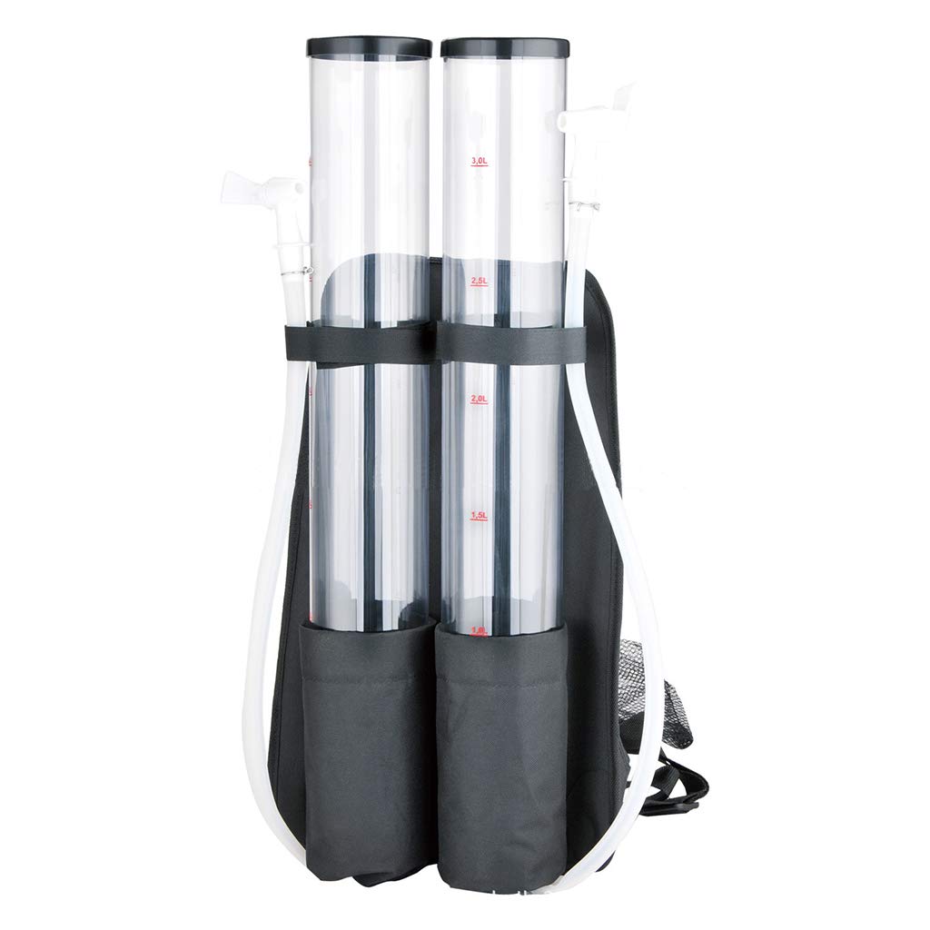Dual Barrel Portable Backpack Beer Dispenser - Hands-Free Alcohol & Beverage Dispensing System for Parties, Camping, Tailgating & Outdoor Events