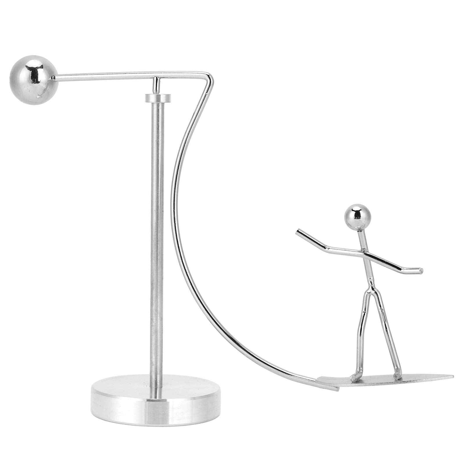 Stress Relief Balancing Toy - AUNMAS Mini Desktop Physics Science Toy for Kids & Adults | Educational STEM Gift, Office & Home Decor (5.1x7.1in) | Perfect for Anxiety Relief, Focus Training & Creative Desk Display