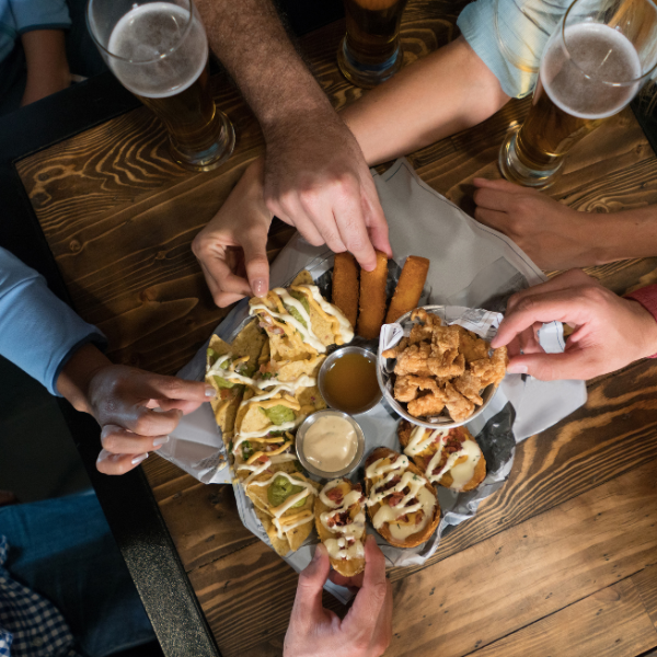 Bar Bites - Delicious Bite-Sized Snacks for Parties, Game Nights & Entertaining | Perfect for Cocktails, Movie Nights & Social Gatherings