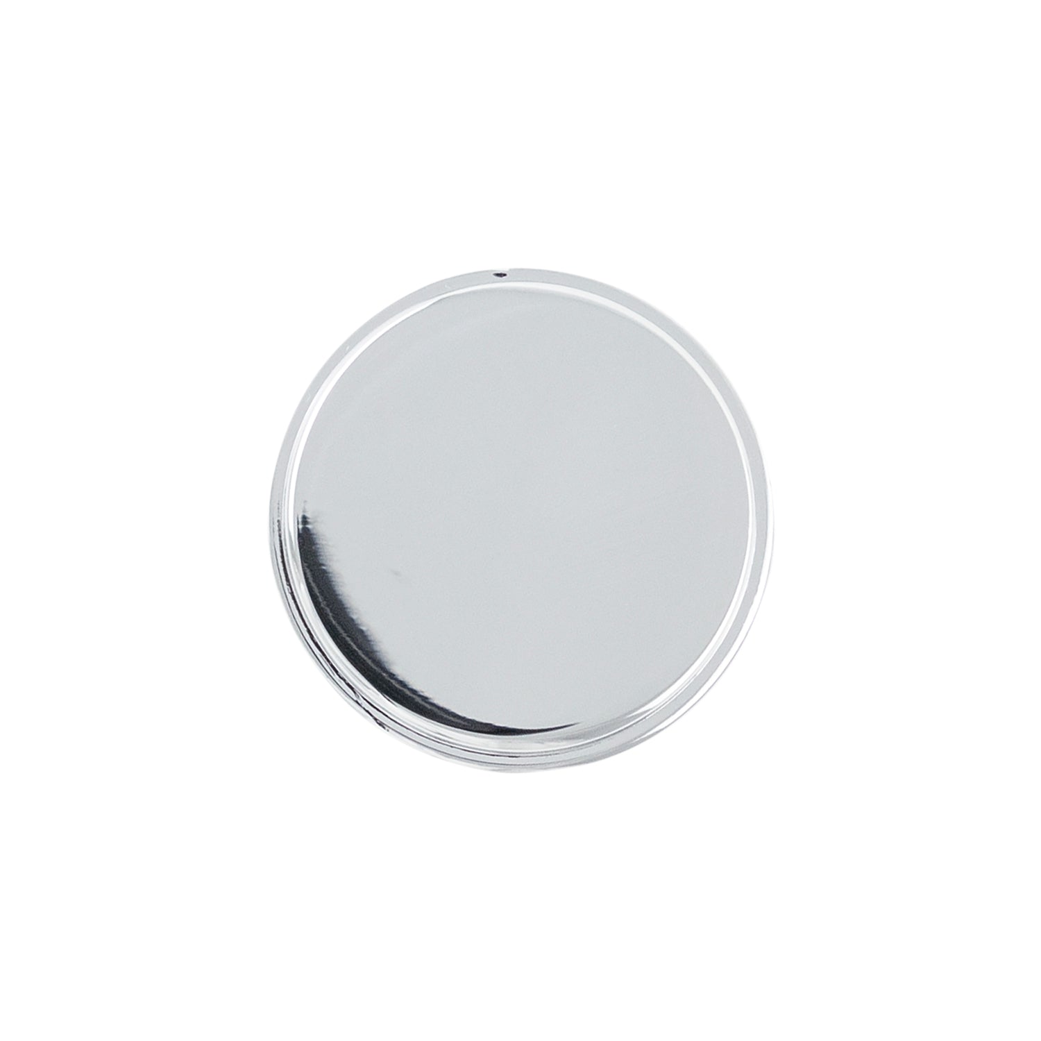 1-1/4 Inch Brownstone Cabinet Knob - Chrome Finish for Kitchen & Bathroom Cabinets, Dressers, and Furniture Hardware