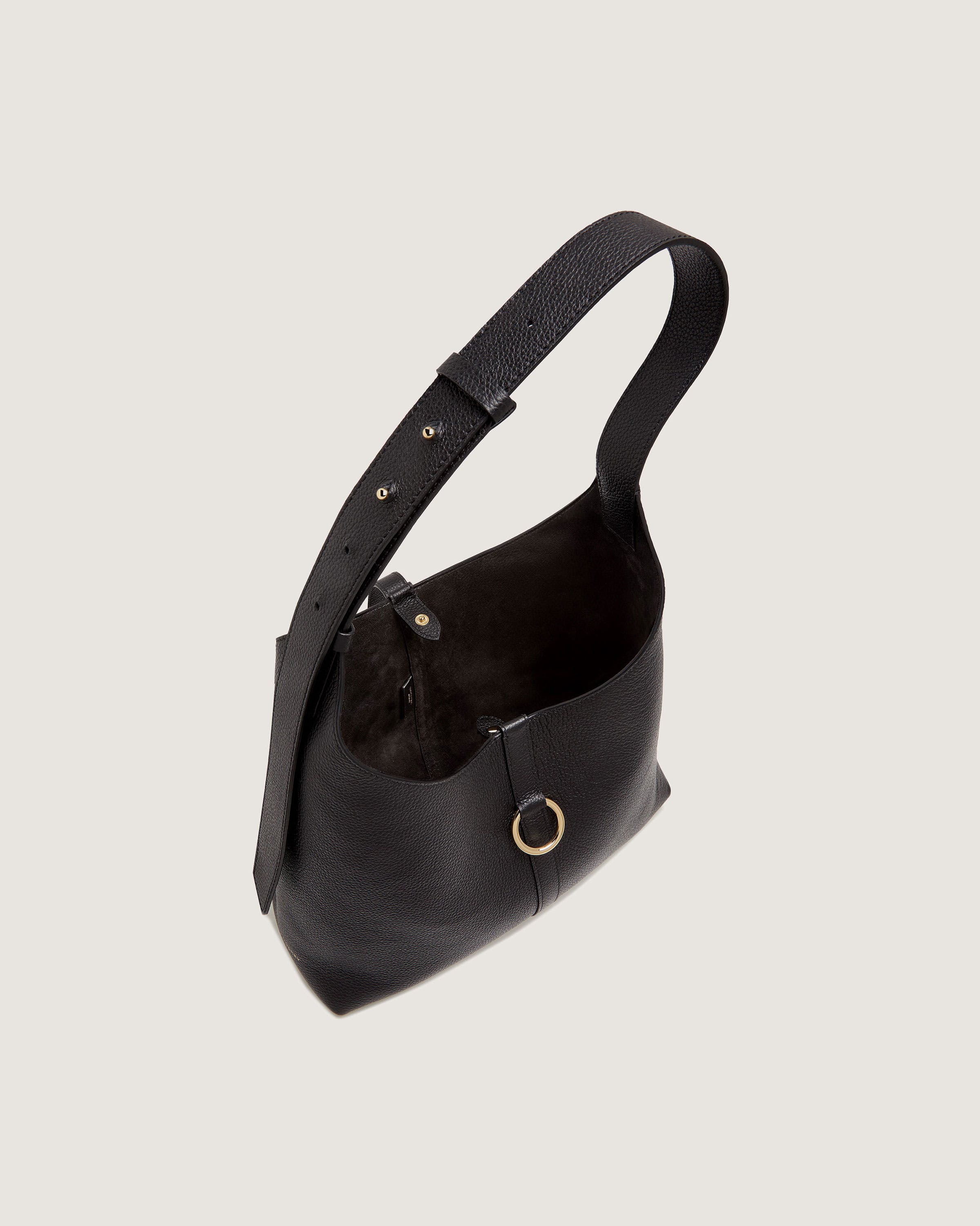Stylish Black Kite Hobo Bag - Perfect for Work, Travel & Everyday Use