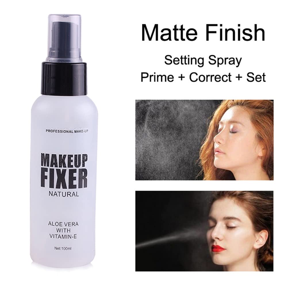 Long Lasting Makeup Setting Spray - Hydrating & Oil Control for All-Day Wear - 100ml (White) | Perfect for Weddings, Photography & Daily Makeup Locking