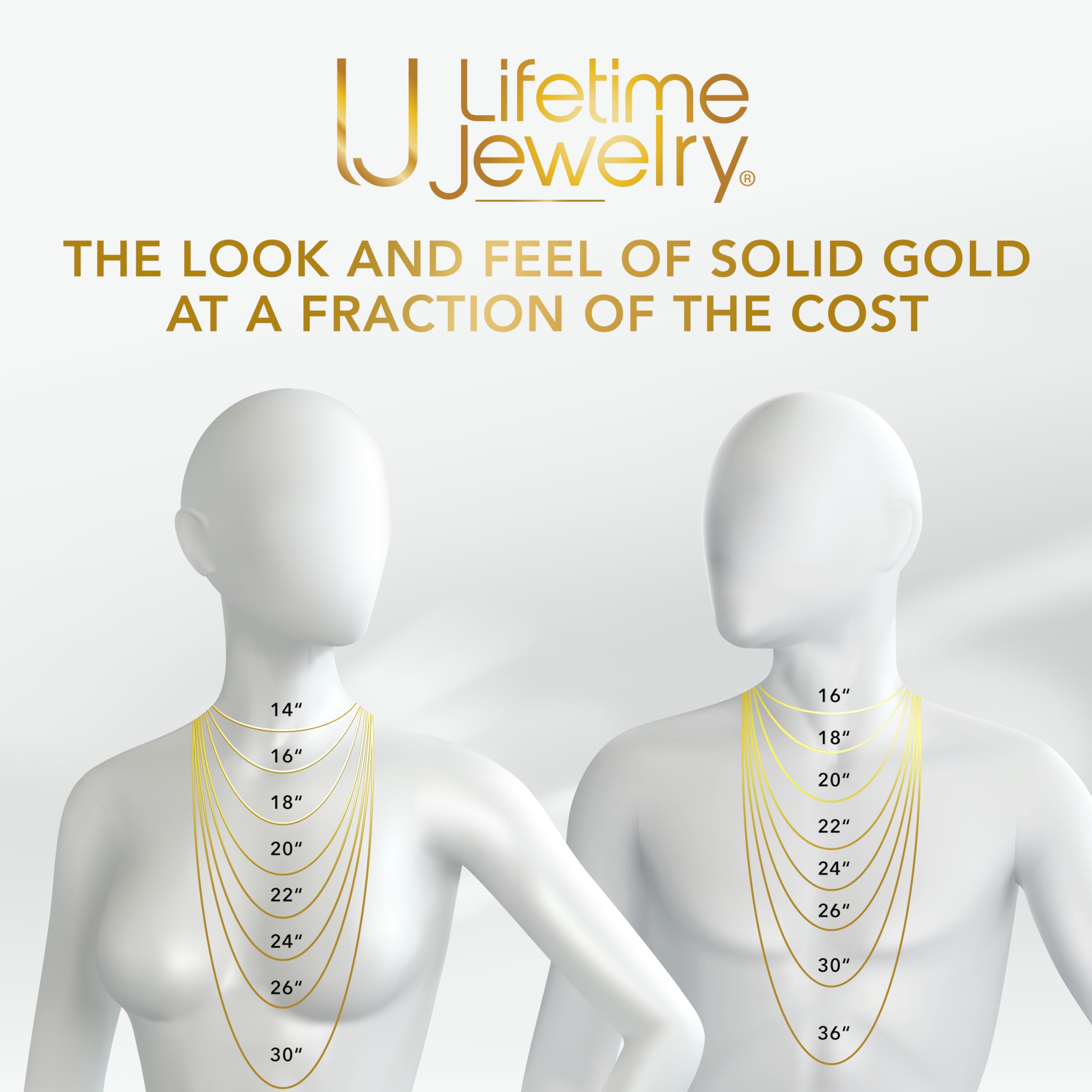 24K Real Gold Plated Singapore Chain Necklace for Men & Women - Lifetime Jewelry - Perfect for Gifts, Weddings & Everyday Luxury Wear