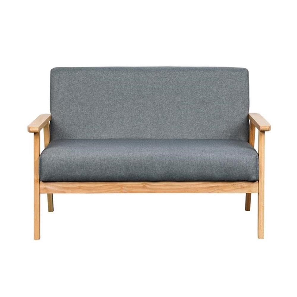 Lilola Home Bahamas Coffee Table and Loveseat Set - Modern Living Room Furniture for Small Spaces, Perfect for Apartments and Cozy Homes