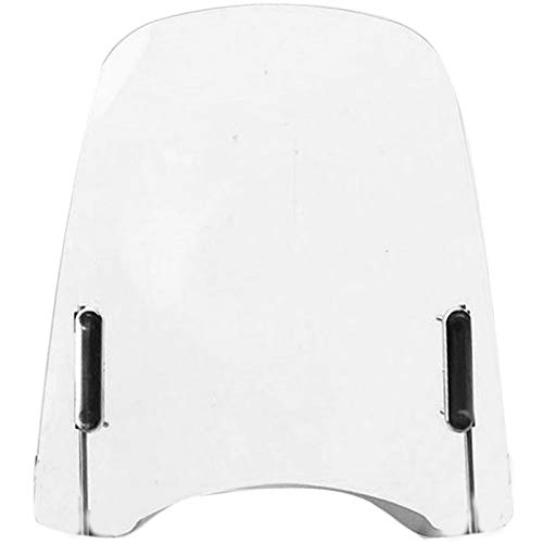 Adjustable Airflow Motorcycle Windshield - Universal Fit for Electric & Gas Bikes - Durable Windscreen for Comfortable Riding in All Weather Conditions - Perfect for Commuting, Touring & Adventure Motorcycles