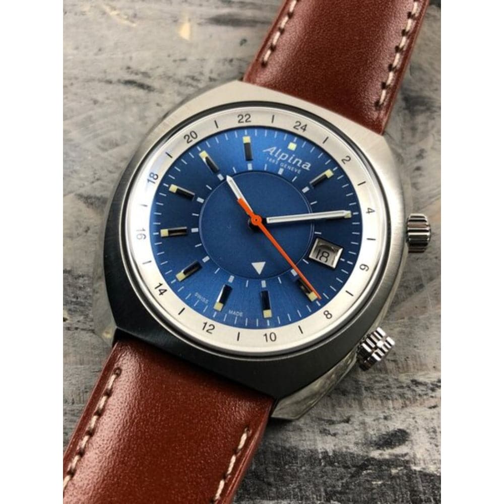 ALPINA STARTIMER PILOT HERITAGE AL 555LNS4H6 Men's Luxury Chronograph Watch - Perfect for Aviation Enthusiasts & Professional Pilots