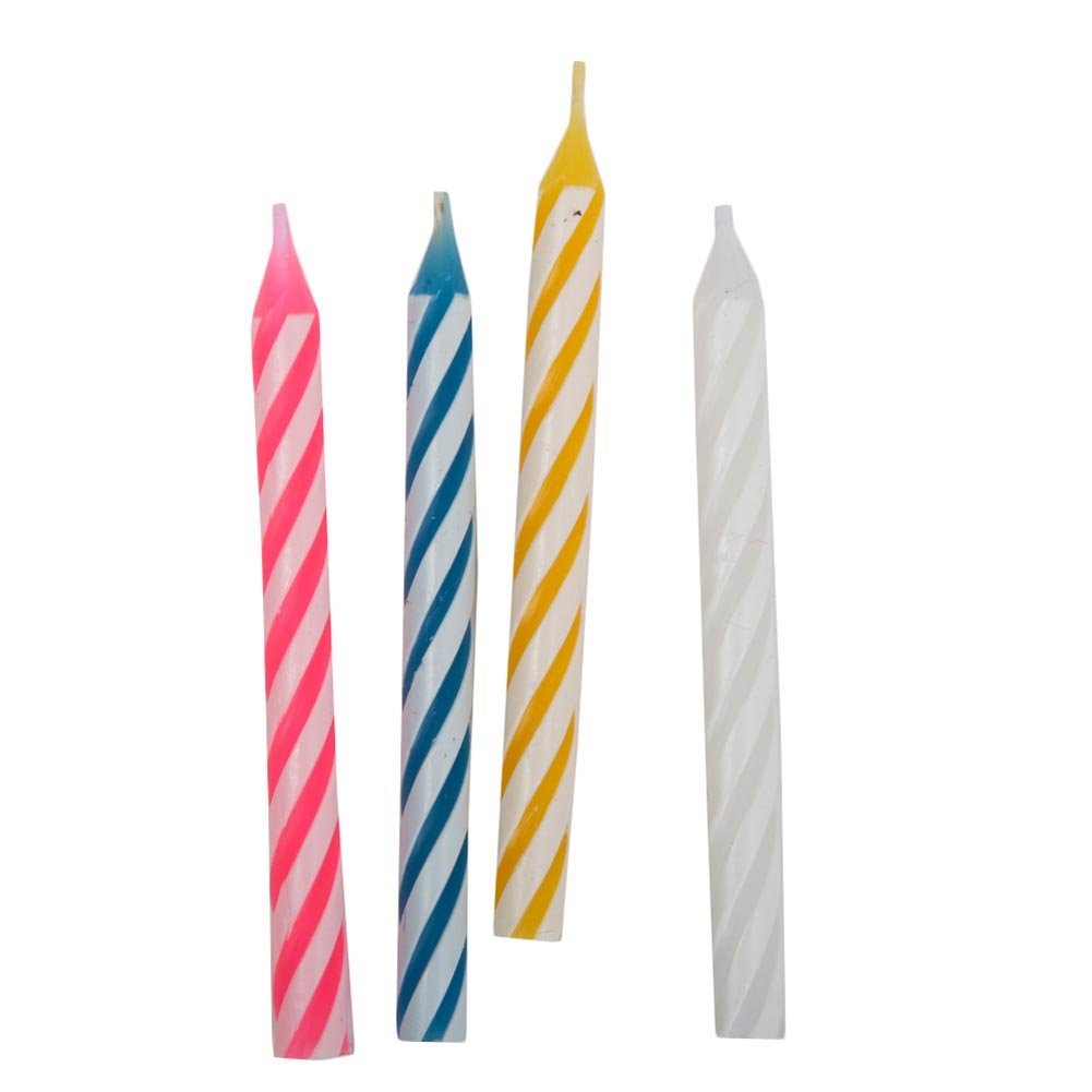 Happy Birthday Candles for Cakes & Parties