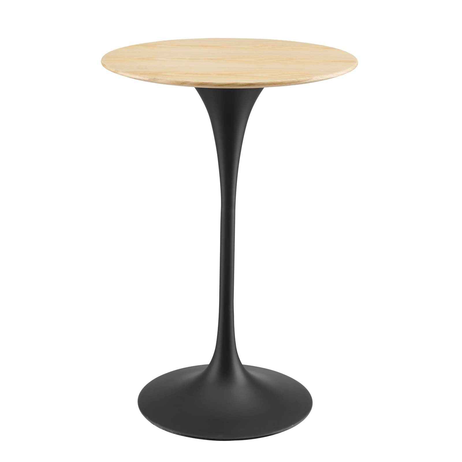 Lippa 28 Inch Wooden Bar Table - Rustic Pub Height Counter Table for Kitchen, Dining Room & Outdoor Patio - Perfect for Entertaining & Small Space Living