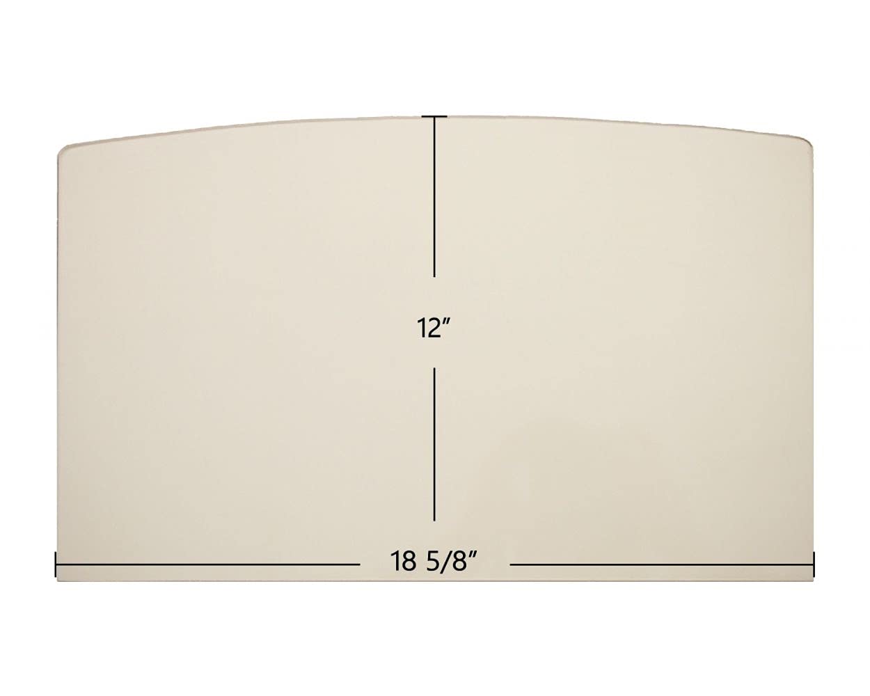 Manchester 8360 Wood Stove Replacement Glass - 18 5/8