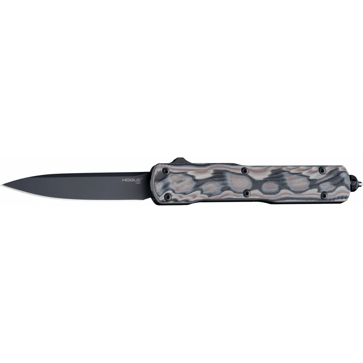 Hogue Counterstrike Dark Earth Drop Point Knife - Tactical Folding Knife for Outdoor, Survival & EDC - Perfect for Camping, Hunting & Everyday Carry