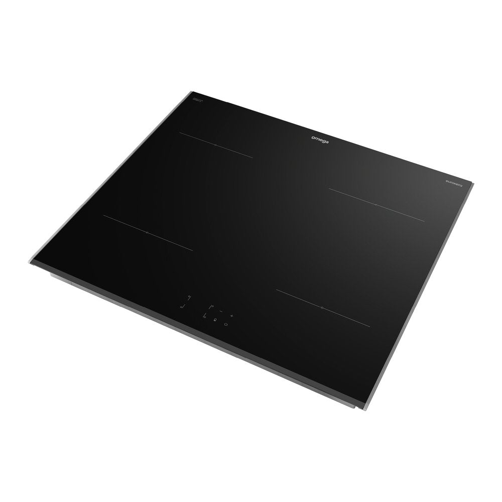 Omega 60cm Induction Cooktop with Touch Controls - OCI604TZ - Fast Heating, Energy Efficient for Home Kitchen, Restaurant & Outdoor Cooking