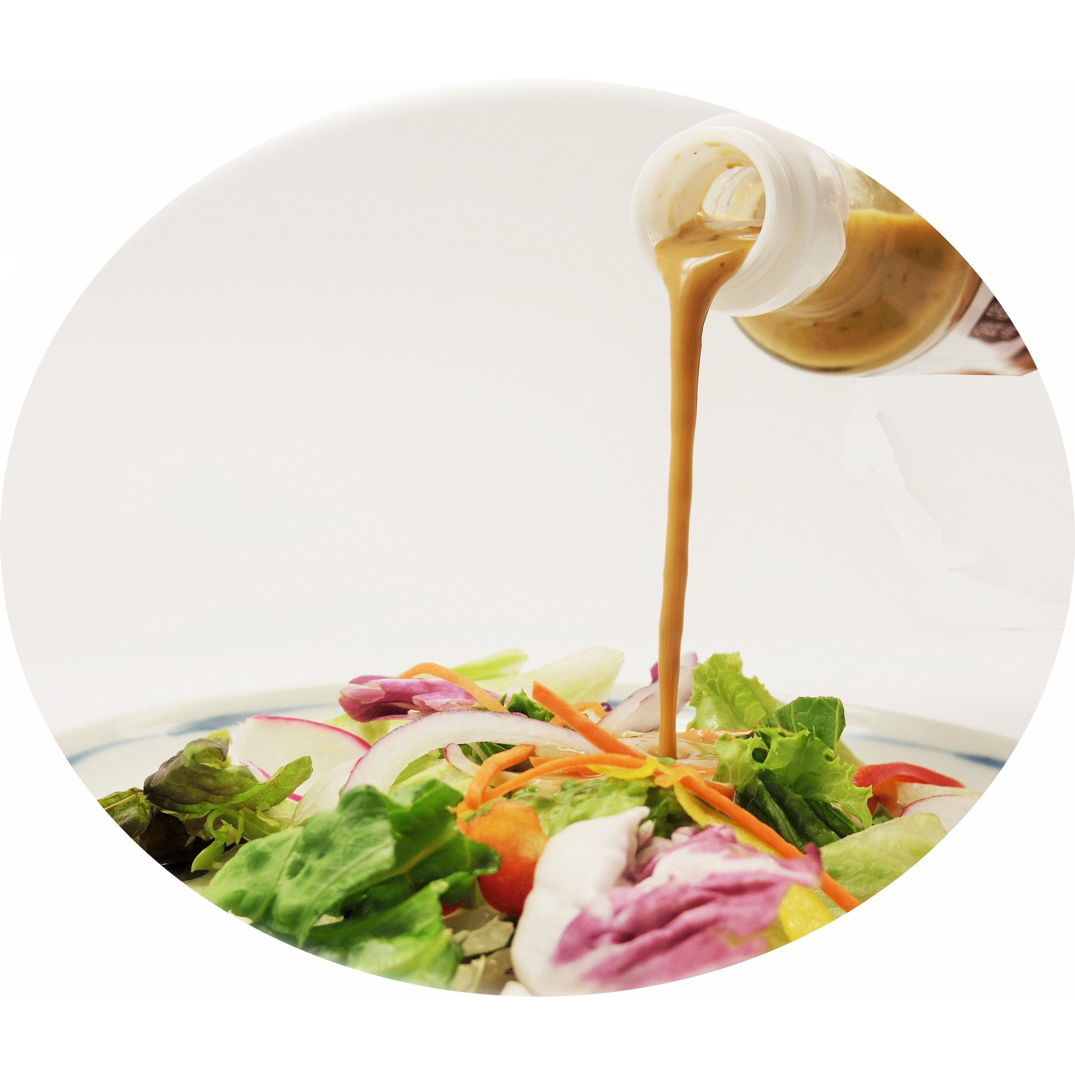 Organic Roasted Sesame Dressing 200ml - Additive-Free Japanese Salad Dressing for Asian Cuisine, Vegan & Gluten-Free - Perfect for Salads, Noodles & Dipping Sauces