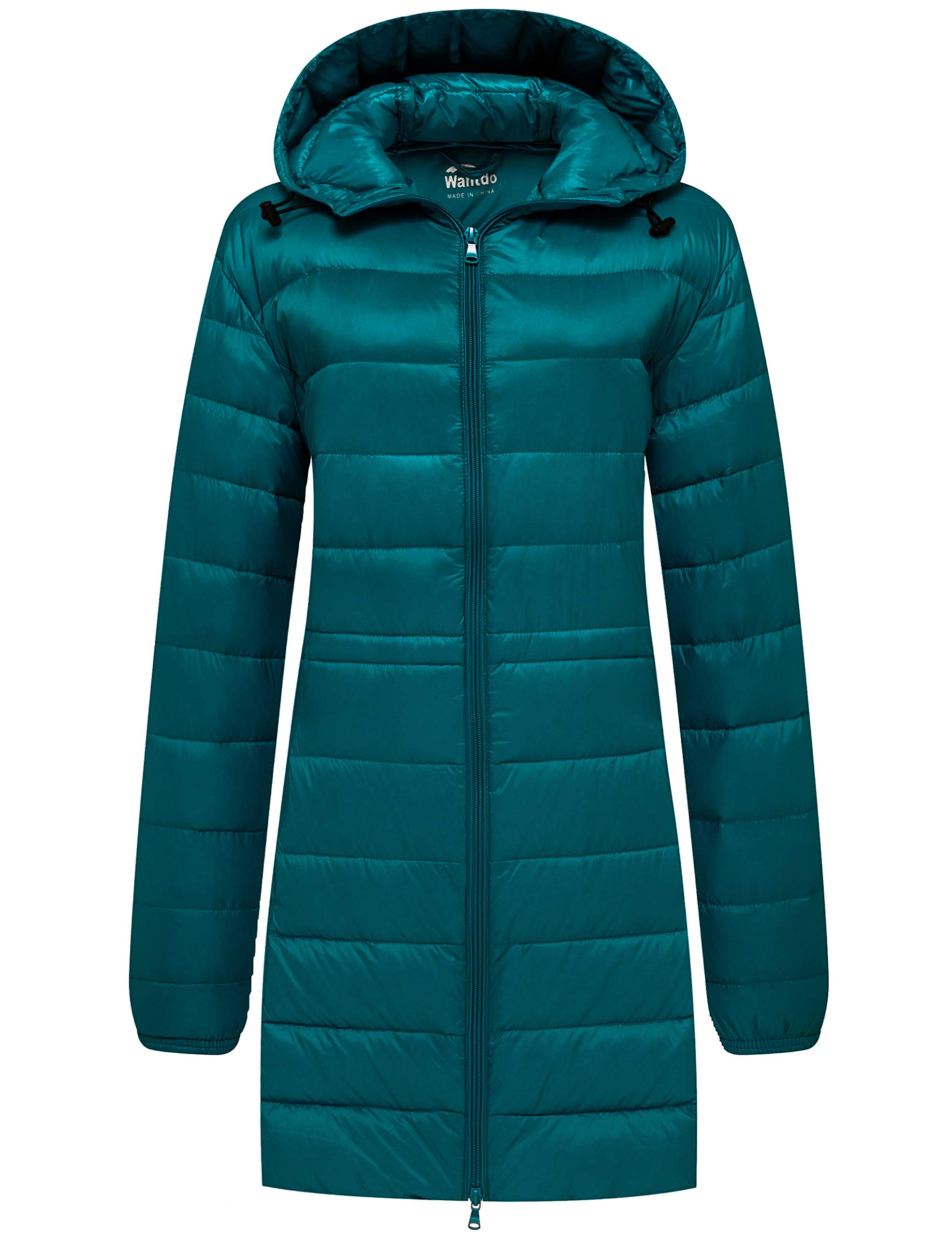 Wantdo Women's Lightweight Packable Down Jacket - Hooded Puffer Coat for Winter Warmth | Perfect for Travel, Hiking & Outdoor Activities