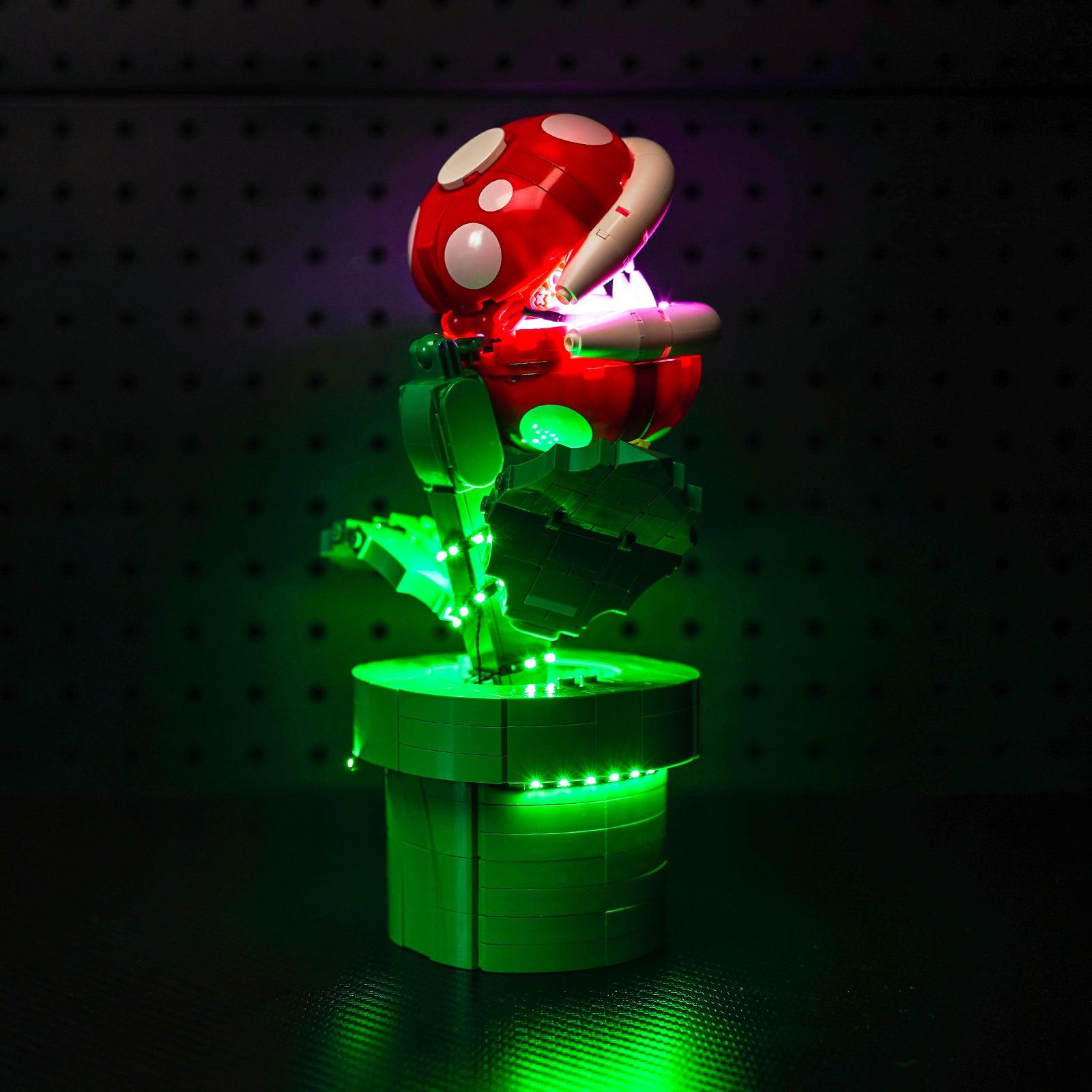 LEGO® Super Mario™ Piranha Plant 71426 LED Light Kit - DIY Building Blocks Lighting Set for Enhanced Display & Nighttime Play