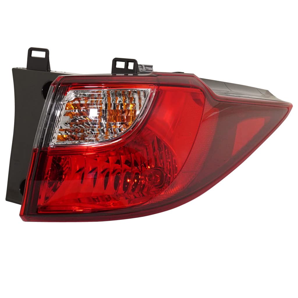 2012-2017 Mazda 5 Passenger Side Tail Light Assembly - CAPA Certified Replacement for MA2805109/MA2805109C/CG3651150 | Durable Outer Taillight for Night Driving & Enhanced Safety