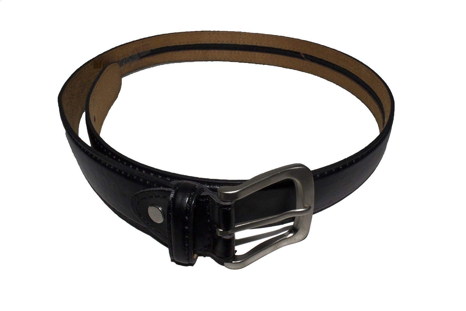 Premium Leather Money Belt with Zipper - Secure & Stylish for Travel, Hiking & Daily Use - Big & Tall Sizes Available - RFID Protection for Safety