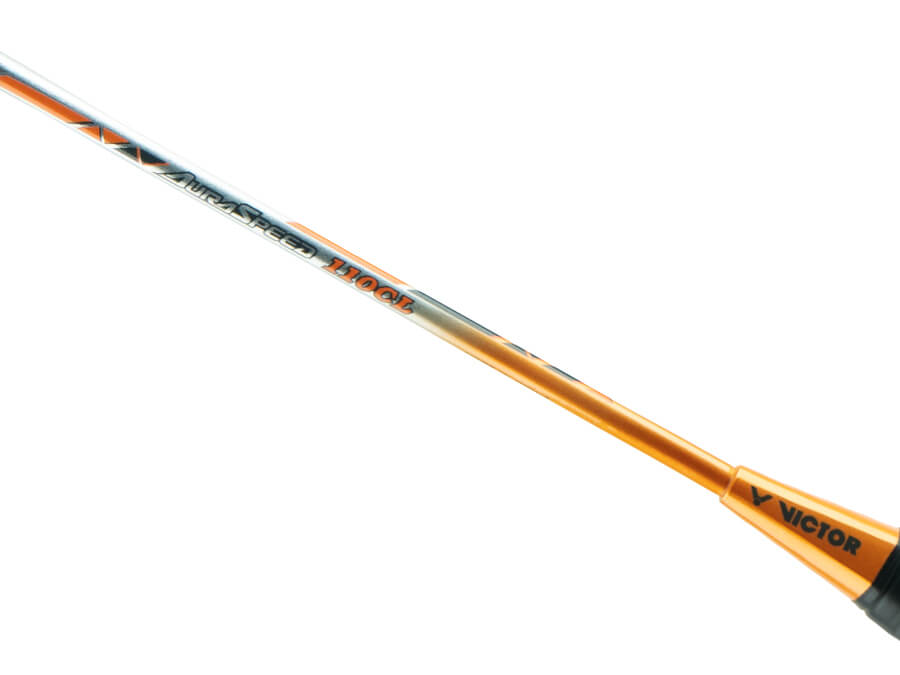 Victor Auraspeed 110CL Badminton Racket - Lightweight Carbon Fiber Shuttlecock Racket for Beginners & Advanced Players | Perfect for Training, Tournaments & Recreational Play