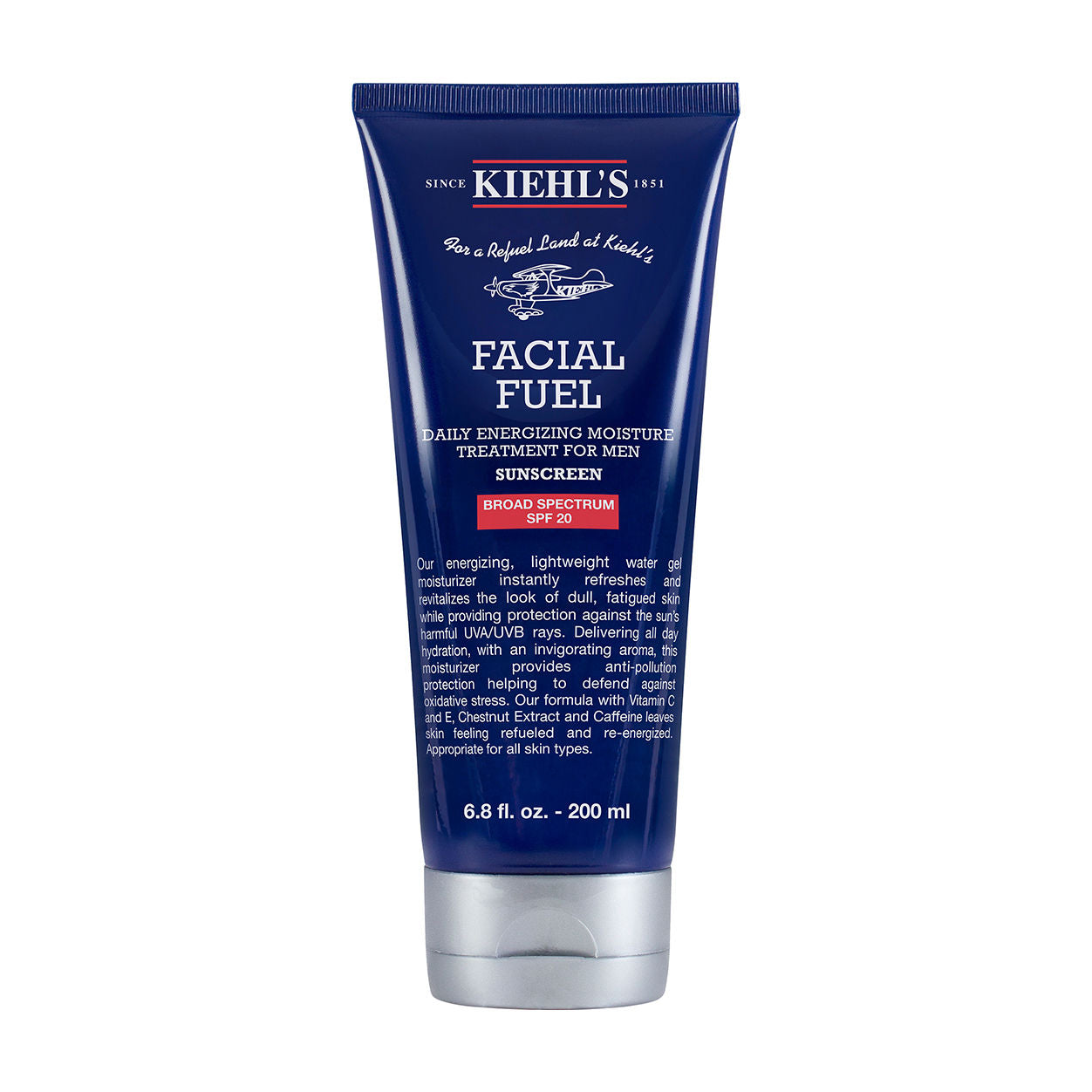 Facial Fuel Daily Energizing Moisture Treatment for Men with SPF 20 - Hydrating & Protective Skincare for Active Lifestyles | Gym, Work & Outdoor Use