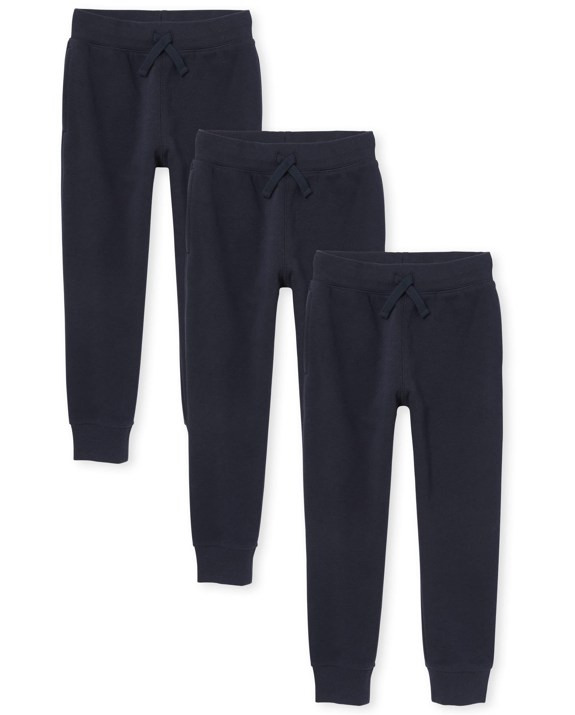 The Children's Place Boys' Active Fleece Jogger Sweatpants - Soft & Comfortable Athletic Pants for Play, School & Everyday Wear
